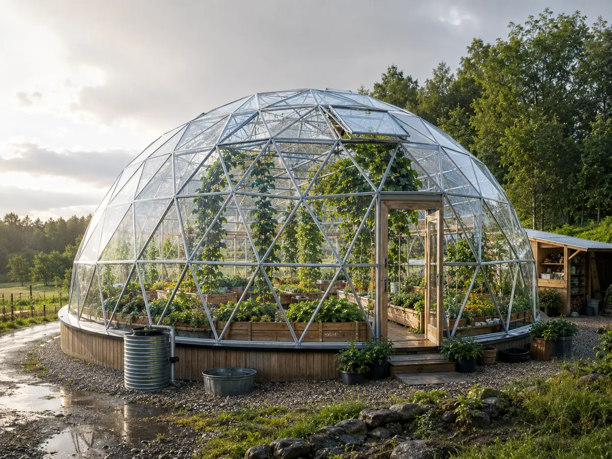 Biodome ir farming vizualas