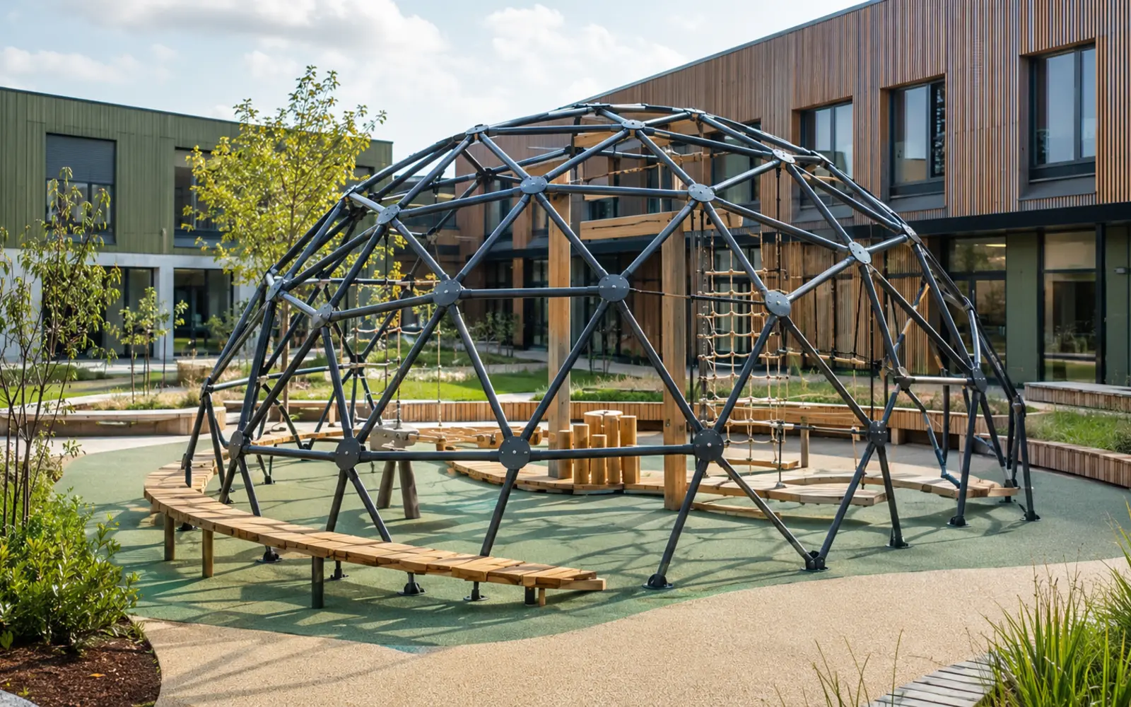 Žaidimų edukacinis kupolas 28 m²
