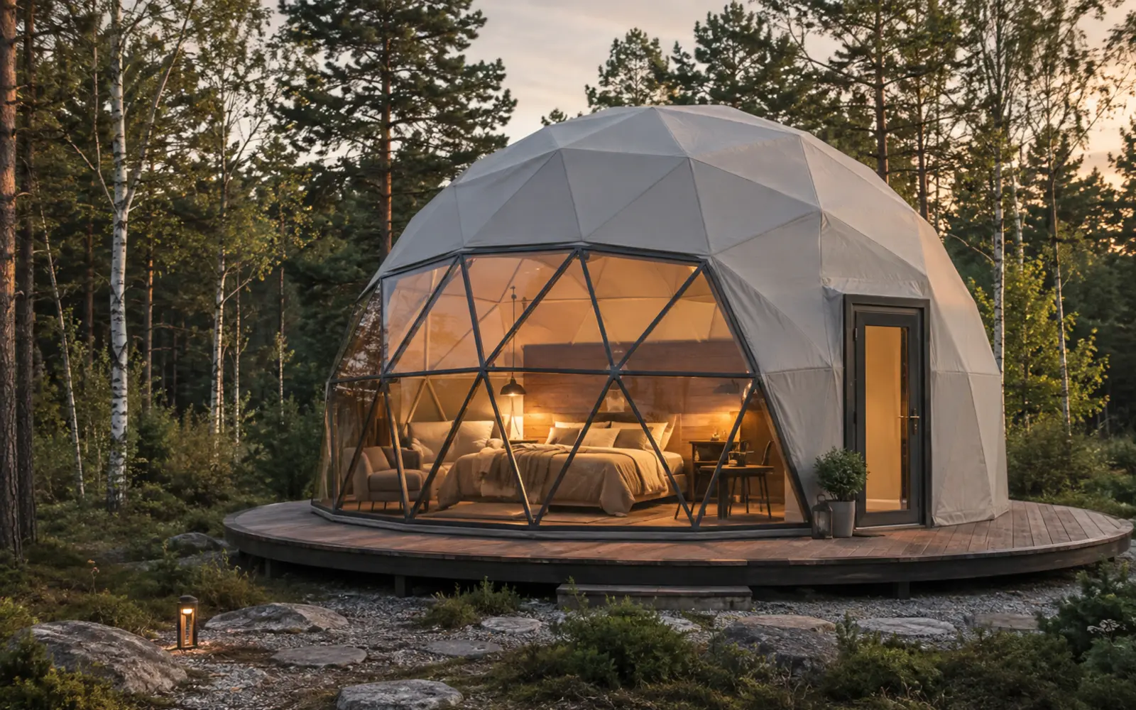 Glamping namas 28 m²